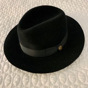 Black Wool Fedora